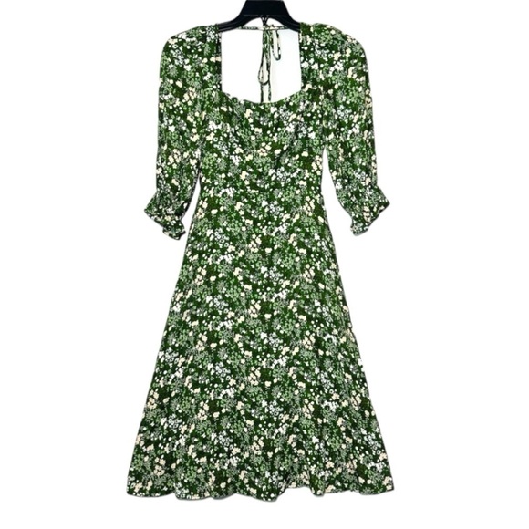 Reformation Enid Dress in Autumnal Floral Midi Cottagecore Farmcore size 2 - Picture 6 of 15